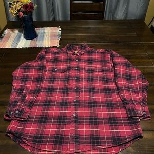 Moose Creek XL Red Plaid Men's Shirt